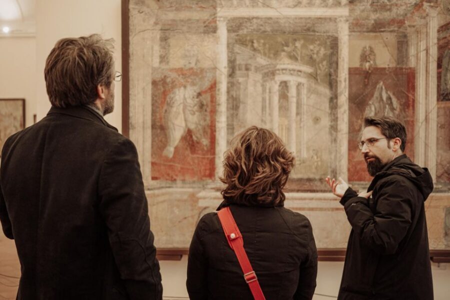 Naples: National Archaeological Museum of Naples Guided Tour - Corridors of gods, coins, and wall paintings