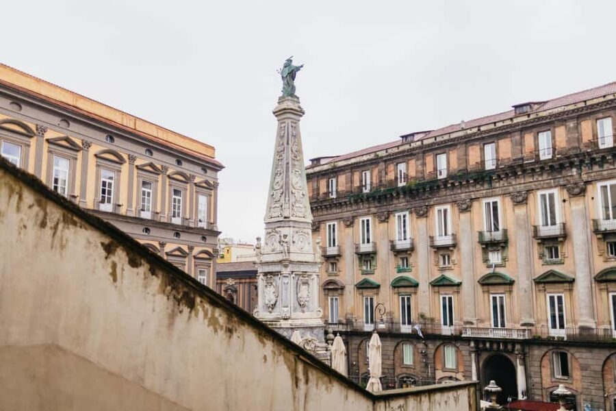 Naples: Old Town Guided Walking Tour - San Domenico Maggiore and Piazza San Domenico Maggiore: church stops that actually tell a story