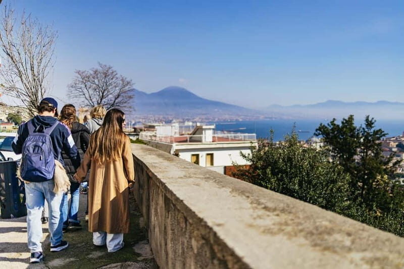 Naples: Panoramic Walking Tour with Funicular - From hills down: Petraio stairs and the historic center reveal