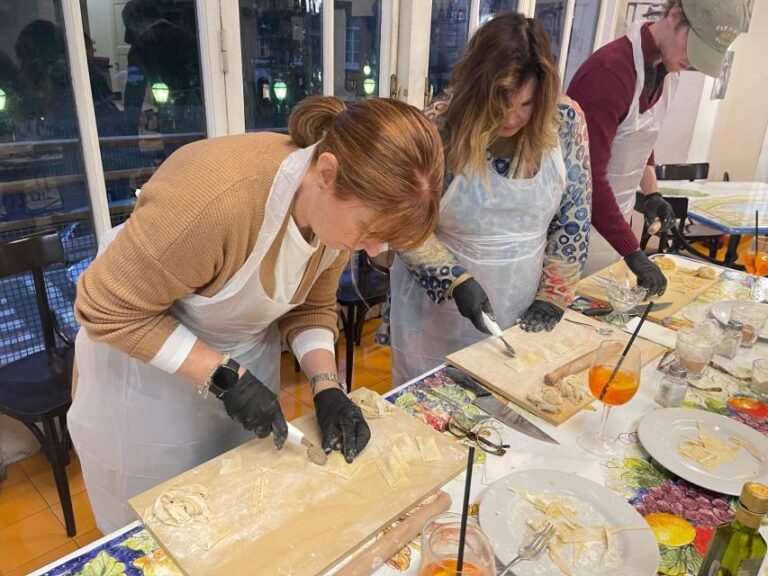 Naples: Pasta Cooking Class with Tiramisù and a Drink - The 2-Hour Flow You’ll Follow (Pasta First, Then Dessert)