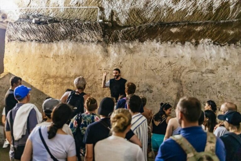 Naples: Spanish Quarters Underground Guided Tour - Walking at Street Level’s Opposite: Expect Steps and Tight Corridors