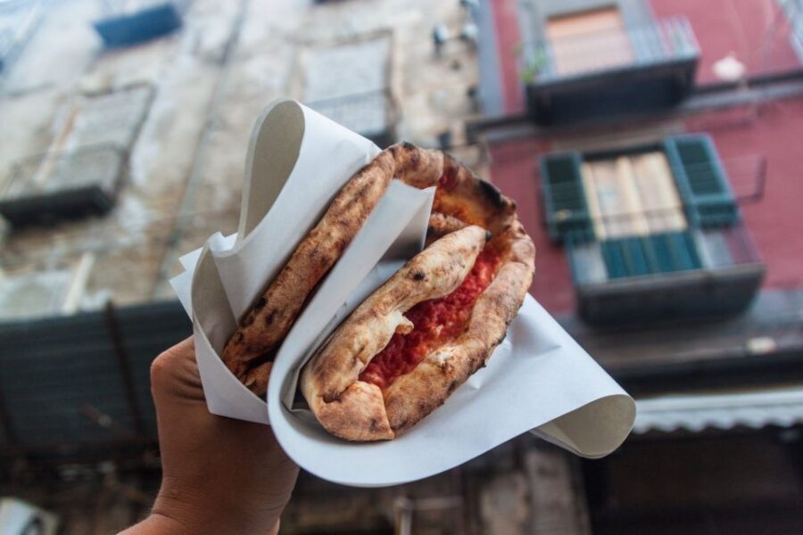 Naples Street Food Scene Tour: Small-Group Tasting Adventure - Santa Chiara Monumental Complex: another 30 minutes of street food