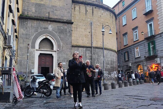 Naples Walking Tour: Old Town and Spaccanapoli - Piazza Bellini’s tufa walls: the Greek layer you can actually see