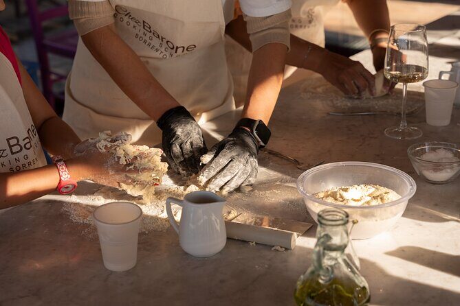 Pasta & Traditional Sorrento Cuisine with Pickup - 100% Hands On - What to Bring, What to Ask, and How to Get the Most Out of It