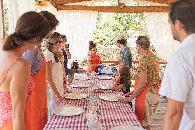 Pizza School with Wine and Limoncello Tasting in a Local Farm - First stop: a Sorrento farm setup with real countryside energy