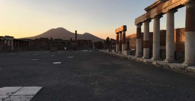 Pompeii: Afternoon to Sunset Guided Tour with Ticket - Meeting Point at Ristorante Bar Sgambati and Getting In Fast