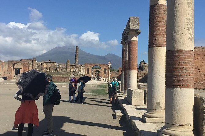 Pompeii Express Guided Tour by Train from Sorrento - Headsets, Photo Stops, and Staying With Your Guide