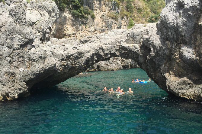 Private Amalfi Coast Boat Trip from Positano, Praiano or Amalfi - Stop by stop: Grotta Pandora, Roman Villa ruins, and Marmorata’s swim
