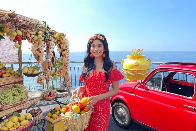 Private Photo Tour on the Amalfi Coast with Fiat 500 - Praiano: Gulf Views Without the Feeling of Being Rushed