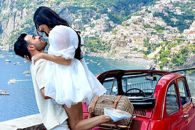 Private Photo Tour on the Amalfi Coast with Fiat 500 - Furore Fjord: The Bridge View and the Fishermen-Beach Angle
