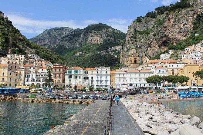 Shared Amalfi Coast by Minivan 8 pax Land Tour from Sorrento - Starting in Sorrento: Piazza Tasso for quick orientation