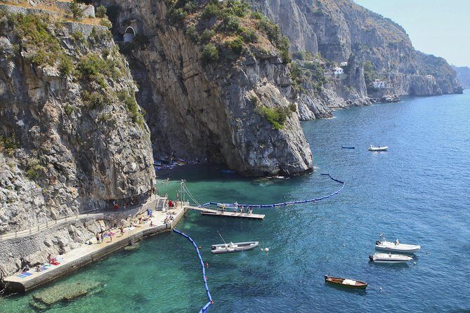 Small-Group Amalfi Coast Day Cruise from Positano - Cruising past Conca dei Marini and Praiano from the water