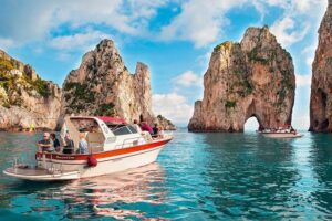 Small Group Boat Day Excursion to Capri Island from Sorrento - The Boat Route: What You See at Each Sea Stop