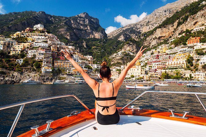 Small Group Boat Day Excursion to the Amalfi Coast from Sorrento - Positano: Vertical Streets, Sandal Shopping, and That Dock-to-Town Timing