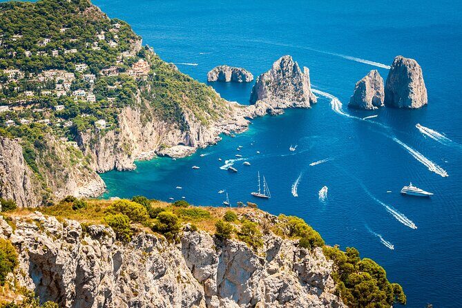 Small Group Day Trip to Capri from Positano or Praiano - Grotta Verde and the Punta Carena Lighthouse Pass-By