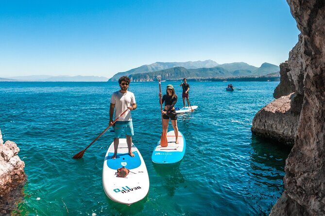 Small group paddle boarding tour to Bagni Regina Giovanna - Key things to know before you go