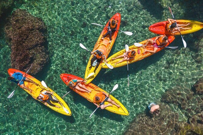 Small groups Kayak tour from Sorrento to Bagni Regina Giovanna - Paddling Setup and Instruction: Why Beginners Don’t Feel Lost