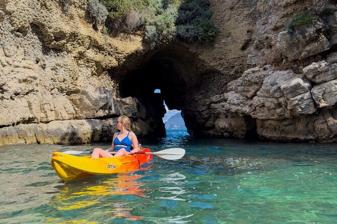 Small groups Kayak tour from Sorrento to Bagni Regina Giovanna - Along the Coast: Coves, Little Breaks, and Better Views