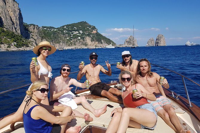 Sorrento: Capri Select Boat Trip with Swim, Drinks & Pick Up - Marina Piccola swim stop: where the snorkeling actually happens