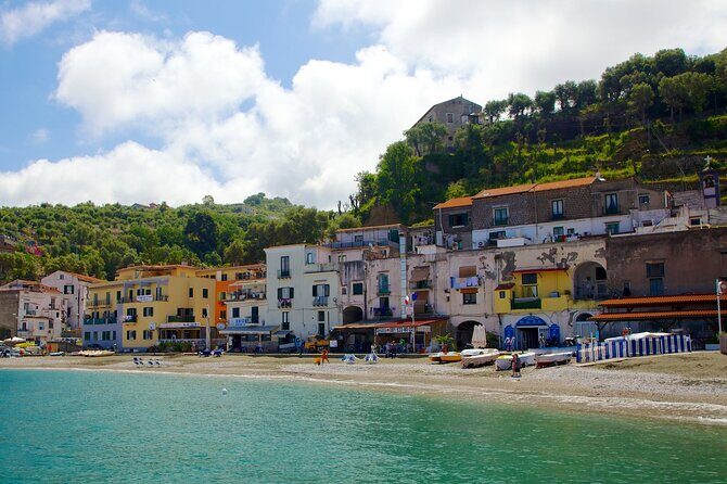 Sorrento Coast Cruise with Limoncello Tasting - Stop 3: Marina di Puolo for fishing boats and the Capri look