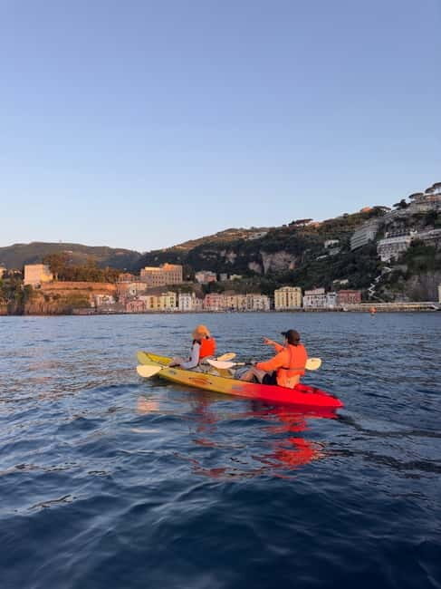 Sorrento: kayak small group tour to Bagni Regina Giovanna - Meeting at Via Marina Grande: Where the Sea Adventure Starts