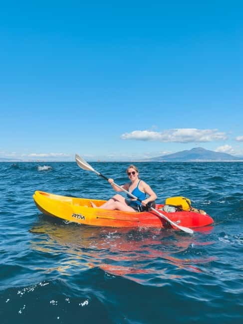 Sorrento: kayak small group tour to Bagni Regina Giovanna - Paddling Level and Safety: Beginner-Friendly, Not Risk-Free