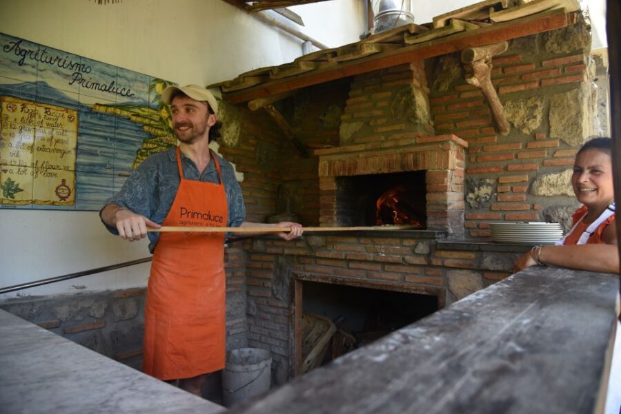 Sorrento: Pizza Lesson, Wine, and Limoncello at a Local Farm - Dinner you bake and eat: farmhouse meal built around the season