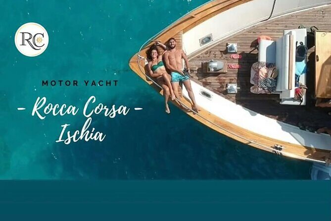 Tour of Ischia Island with Motor Yacht Rocca Corsa - Forio to Sorgeto: the welcome drink phase that sets the mood