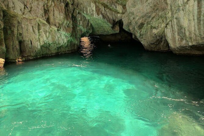 Tour of Ischia Island with Motor Yacht Rocca Corsa - San Pancrazio and Grotta dell’Amore: the natural-cave stop you’ll remember